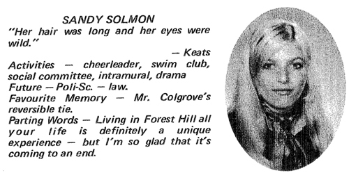 Sandy Solmon - THEN